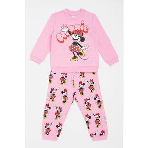 Pijama din bumbac cu imprimeu Minnie Mouse imagine