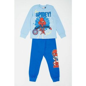 Pijama din bumbac cu imprimeu Spiderman imagine