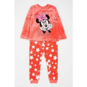 Pijama cu panataloni lungi si imprimeu Minnie Mouse imagine