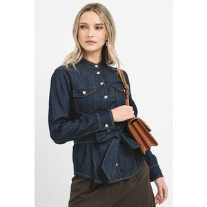 Camasa regular fit de denim imagine