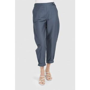 Pantaloni crop cu talie inalta imagine