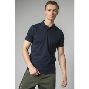 Tricou polo slim fit din material pique Passenger imagine