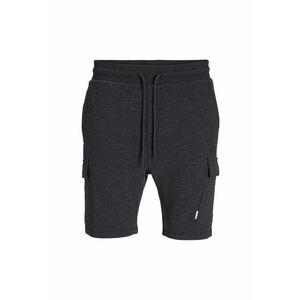 Short JACK &JONES Shark Cargo - 12229078-Dark Grey Melange 21230 imagine