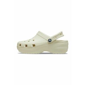 Saboti slingback cu model perforat si talpa flatform imagine