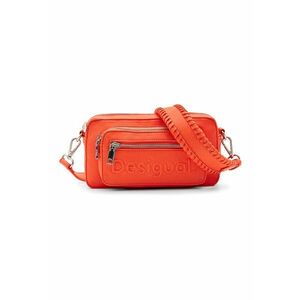 Geanta crossbody de piele ecologica cu logo imagine