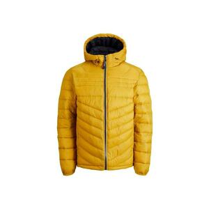 Geaca JACK &JONES Hero Puffer - 12211785-Harvest Gold CONTRAST ZIP 17388 imagine