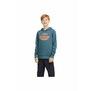 Hanorac JACK &JONES Logo 2 Colours JNR Albastru deschis imagine