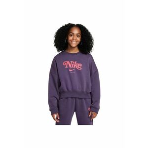 Bluza Trend Fleece Crop Violet imagine