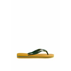 Papuci flip-flop unisex cu detaliu logo Brasil imagine