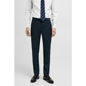 Pantaloni formali cu croiala slim-fit Milan imagine