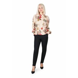 Bluza vaporoasa cu imprimeu floral - Multicolor imagine