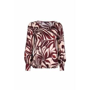 Bluza cu imprimeu abstract - Multicolor imagine