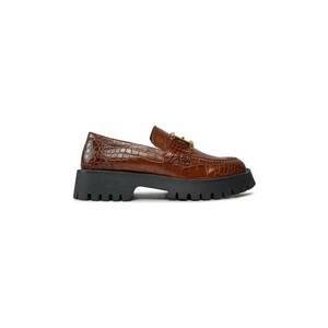 Mocasini dama - 303465 - Piele ecologica - Maro imagine