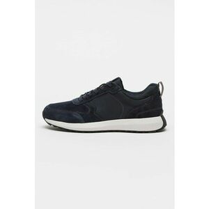 Pantofi sport low-cut cu segmente de piele intoarsa Volpiano imagine