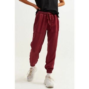 Pantaloni crop cu talie ajustabila imagine