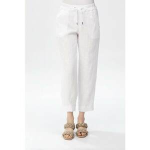 Pantaloni crop relaxed fit din in imagine