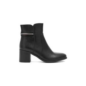 Botine dama - 590559 - Sintetic - Negru - imagine