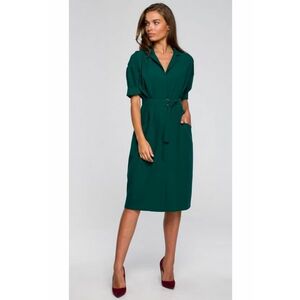 Rochie camasa - Poliester - Verde imagine