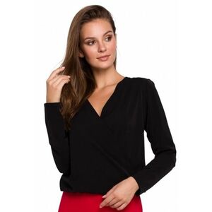 Bluza - Poliester/Elastan - Negru - imagine