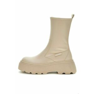 Ghete flatform de piele ecologica Nerea imagine