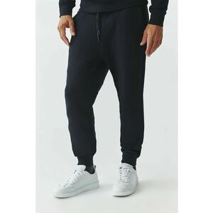 Pantaloni de trening din amestec de bumbac cu buzunare laterale imagine