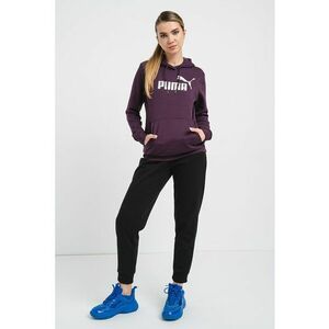 Hanorac regular fit cu logo si snururi de ajustare Essentials imagine