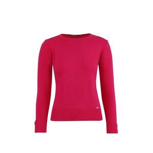 Top din tricot fin - Fuchsia imagine