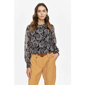 Bluza de sifon cu imprimeu paisley imagine