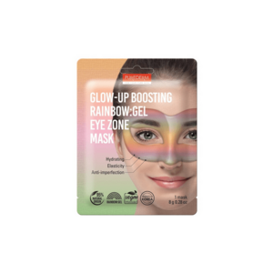 Masca de ochi cu hidrogel vegan Glow-Up Boosting Rainbow - 8 g imagine