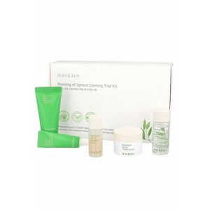 Set 5 produse cosmetice pentru ingrijirea fetei Blessing of Sprout Calming Trial Kit - imagine