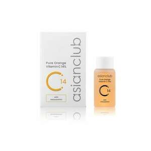 Ser facial cu vitamina C Portocaliu Pur Vitamina C 14% - ASIAN CLUB - 15 ml imagine