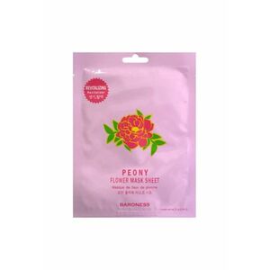 Masca in foaie cu extract de floare de bujor - 21g - imagine