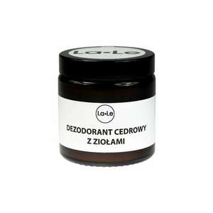 Dezodorant in crema - cu ulei de cedru si ierburi - 120ml imagine