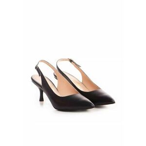 Pantofi dama model 1489 nappa negru imagine