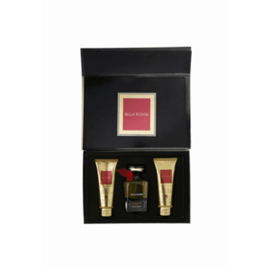 Set cadou pentru femei Bella Rouge - EDP 100 ml + gel de dus 100 ml + lotiune de corp 100 ml imagine