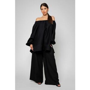 Set Bluza si Pantalon lung din 100% IN Black 13601 imagine