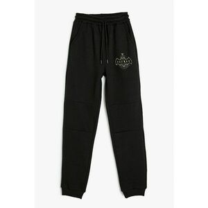 Pantaloni de trening cu imprimeu logo Batman imagine