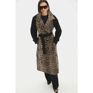 Palton cu animal print imagine