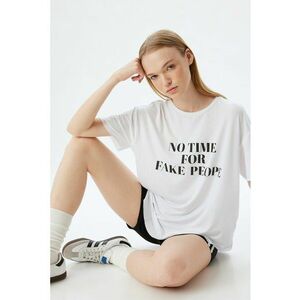 Tricou lejer cu detalii perforate imagine