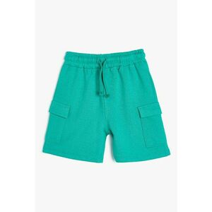 Pantaloni scurti cargo de bumbac imagine