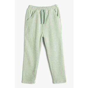 Pantaloni de trening striati cu snur de ajustare imagine