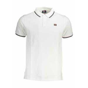 Tricou polo barbati - 1963 - 100% Bumbac - Alb - XL - INTL - 20778 imagine