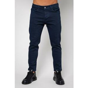 Blugi lungi din denim Navy 14462 imagine