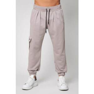 Pantalon lung cargo Warm Taupe 14738 imagine