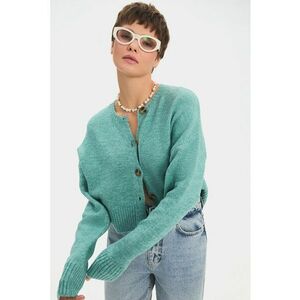 Cardigan crop cu nasturi imagine