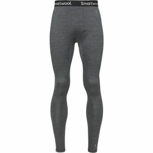 Smartwool M CLASSIC ALL-SEASON MERINO BL BOTTOM B Indispensabili bărbați, gri închis, mărime imagine