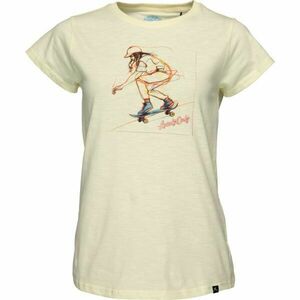 Reaper SKATEGIRL Tricou pentru femei, bej, mărime imagine