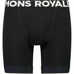 MONS ROYALE EPIC MERINO Inserție merino pentru ciclism, negru, mărime imagine