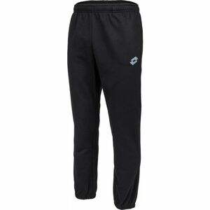 Lotto MSC PANT CUFF FL Pantaloni de trening pentru bărbați, negru, mărime imagine