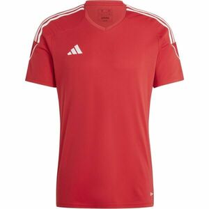 adidas TIRO 23 JSY Tricou fotbal bărbați, roșu, mărime imagine